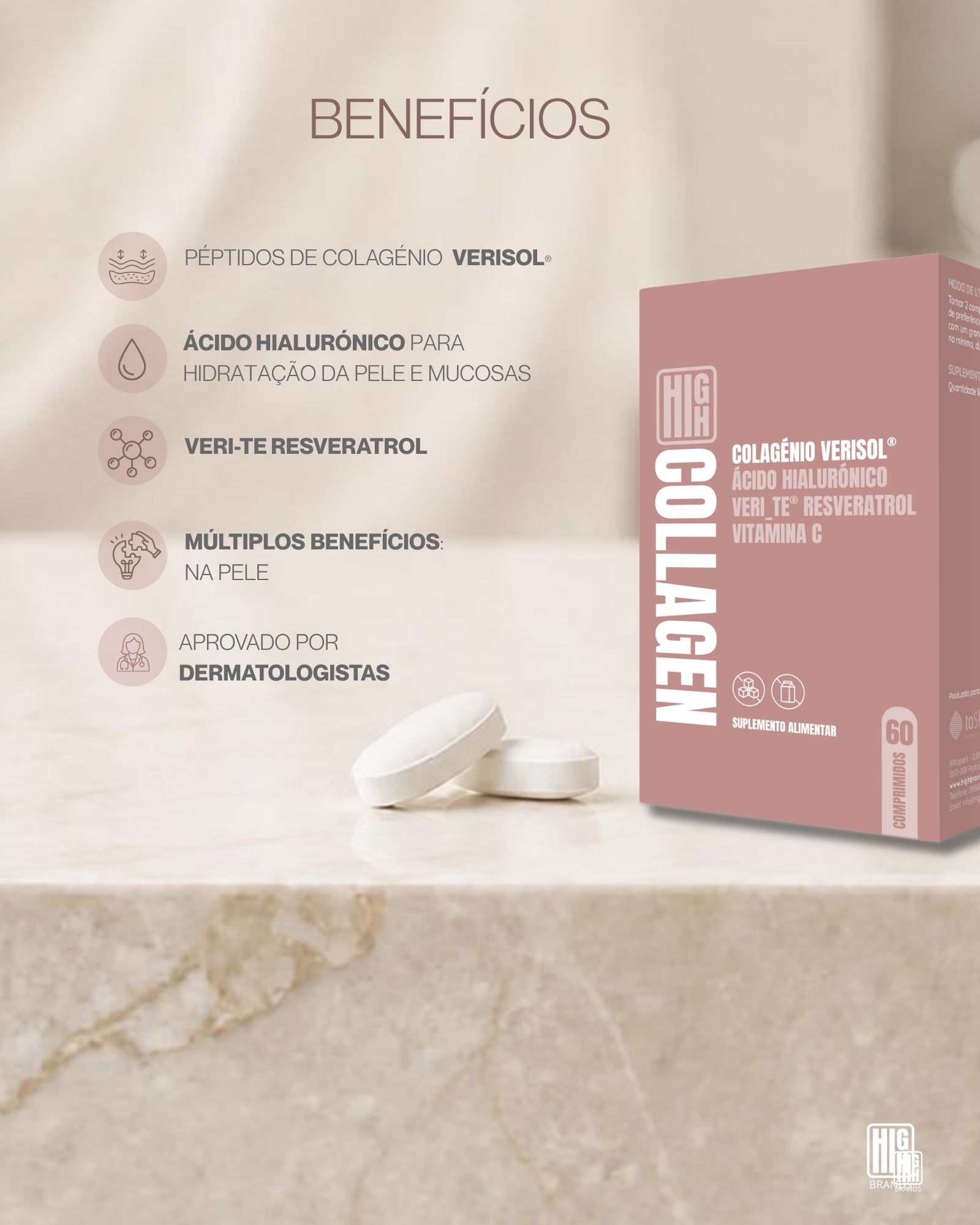 High Collagen Comprimidos