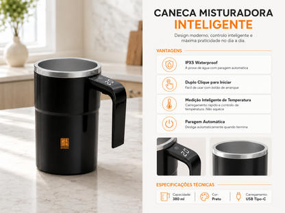 Caneca Automática com Misturador