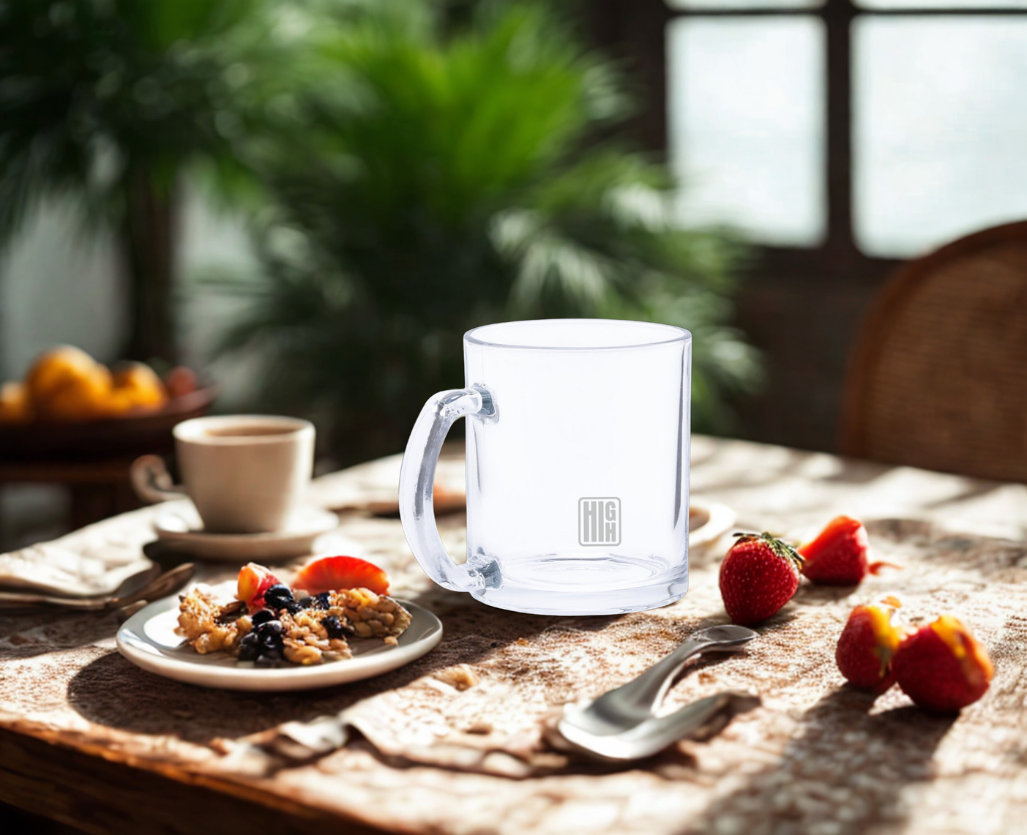 Caneca de vidro